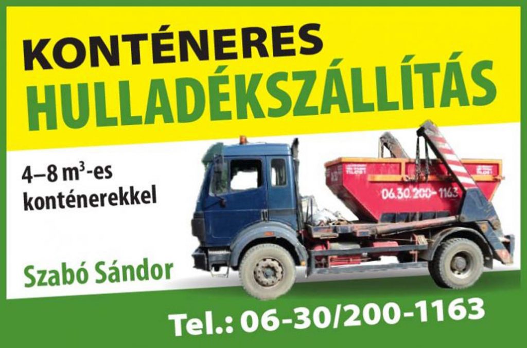 konténerbérlés, szállítás Budapest